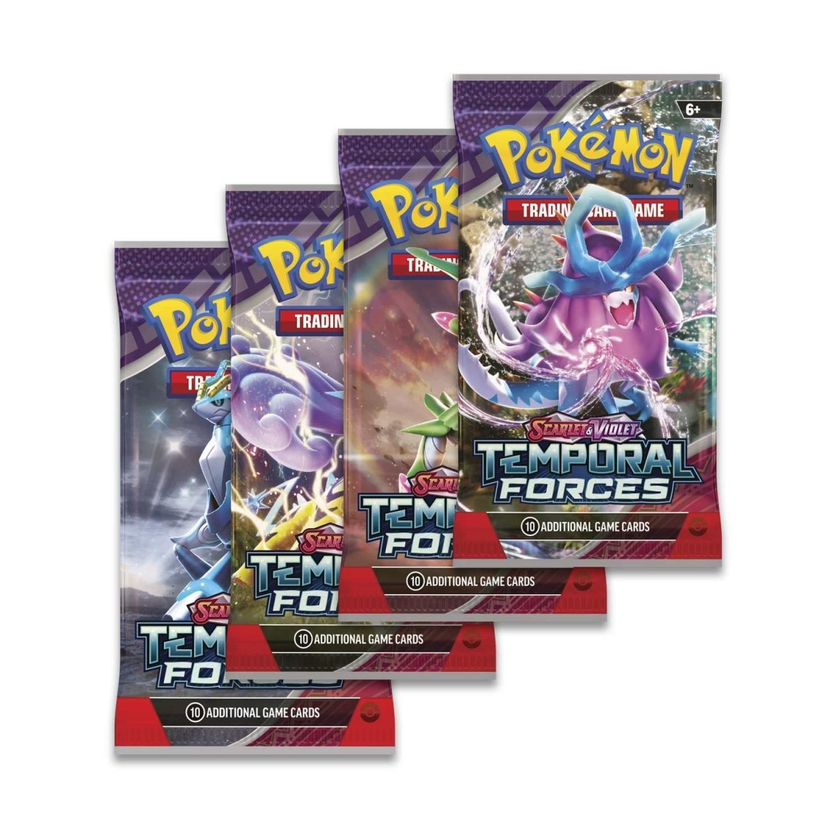 Pokemon Scarlet and Violet Temporal Forces Booster Packs