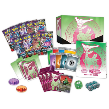 Pokemon Scarlet and Violet Temporal Forces Elite Trainer Box Contents