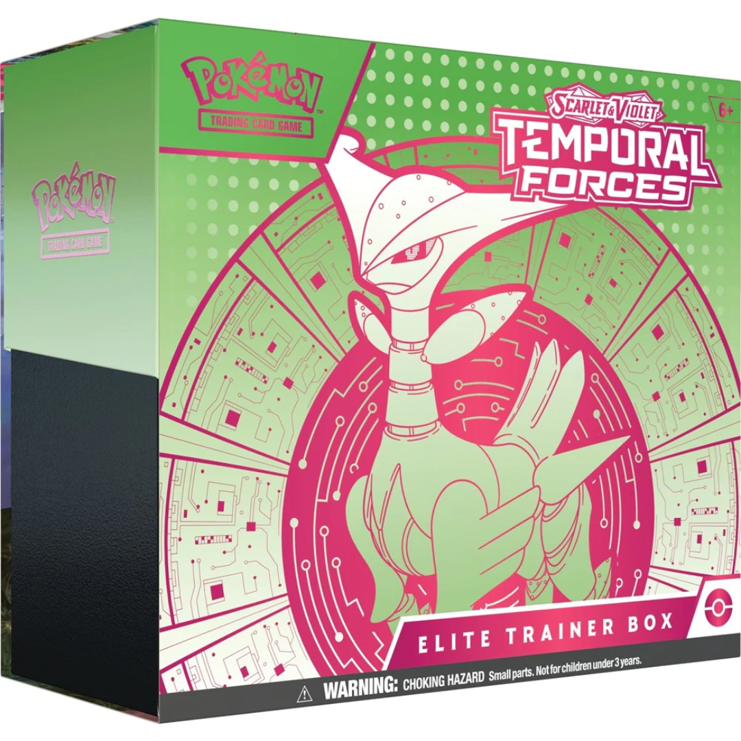 Pokemon Scarlet and Violet Temporal Forces Elite Trainer Box