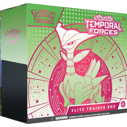 Pokemon Scarlet and Violet Temporal Forces Elite Trainer Box