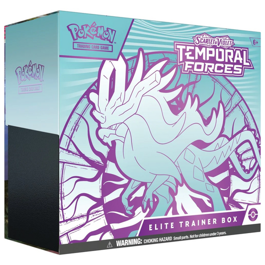 Pokemon Scarlet and Violet Temporal Forces Elite Trainer Box