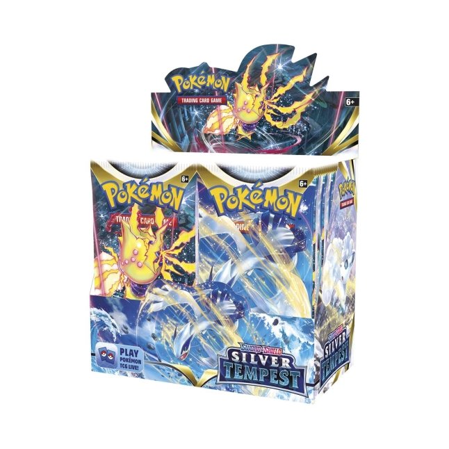 Pokemon TCG: Sword & Shield- Silver Tempest Booster Display Box (36 Packs) (EN)