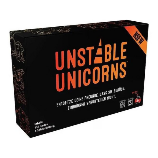 Unstable Unicorns NSFW Edition (DE) , Brettspiel