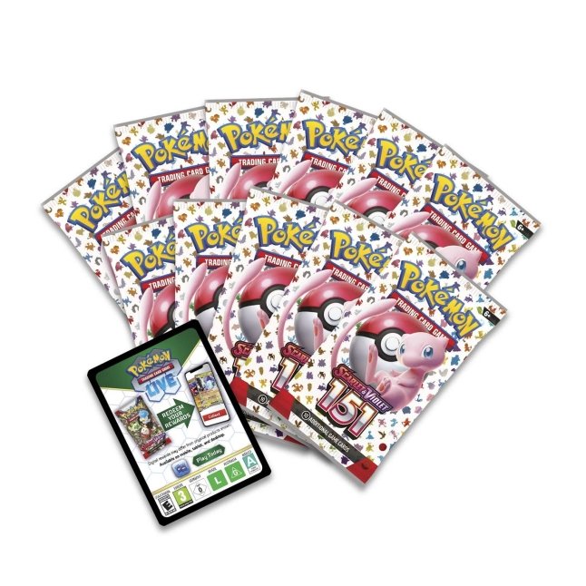 Pokemon TCG: Scarlet and Violet 151 Booster Packs.