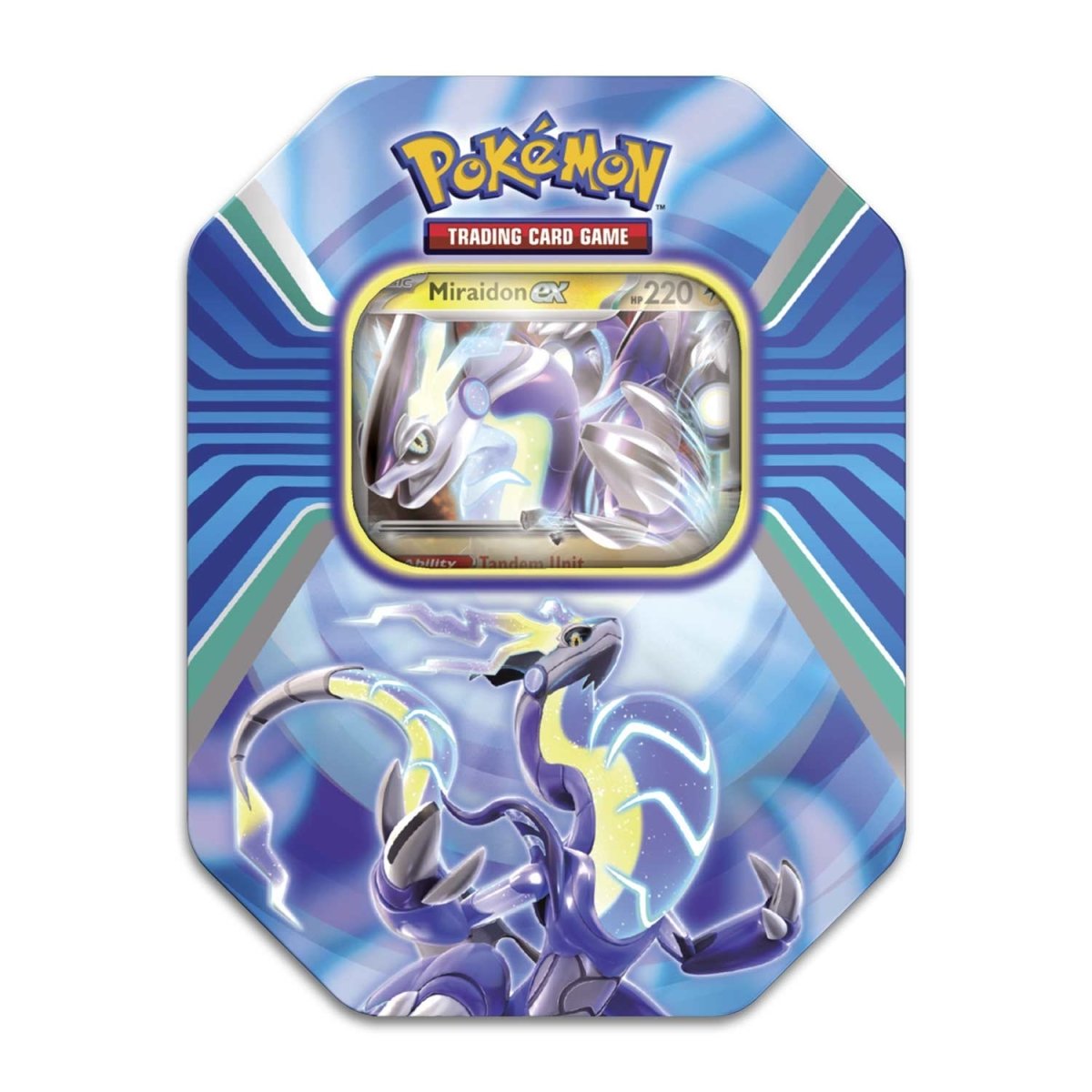 Pokémon TCG: Paldea Legends Tin (Miraidon ex) (EN)