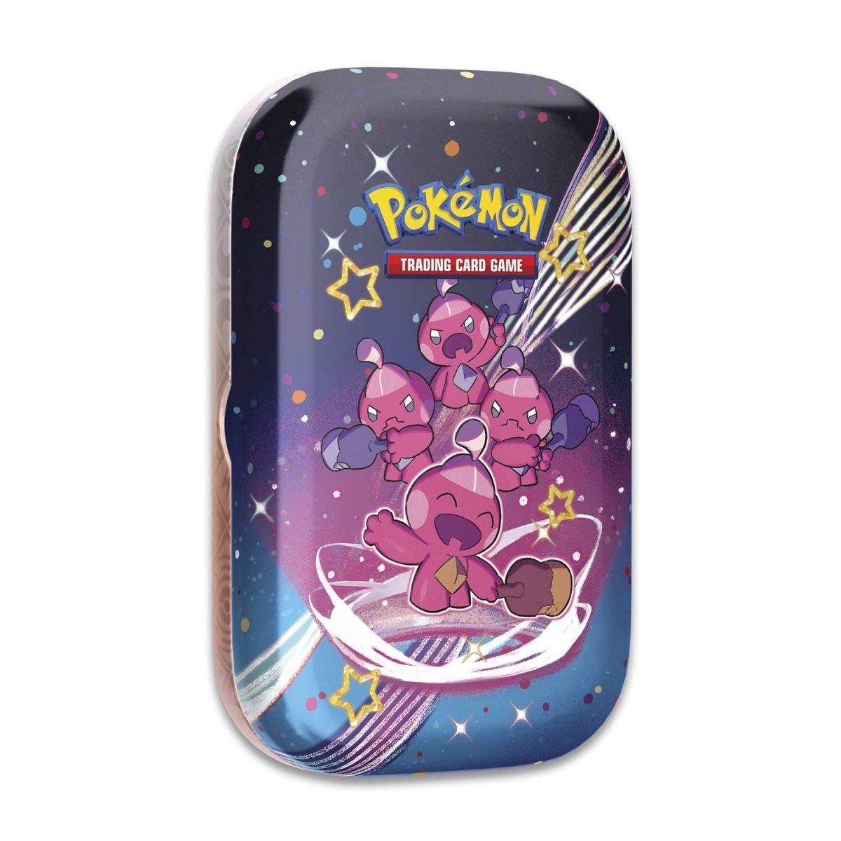 Pokemon Paldean Fates Tinkatink Mini Tin