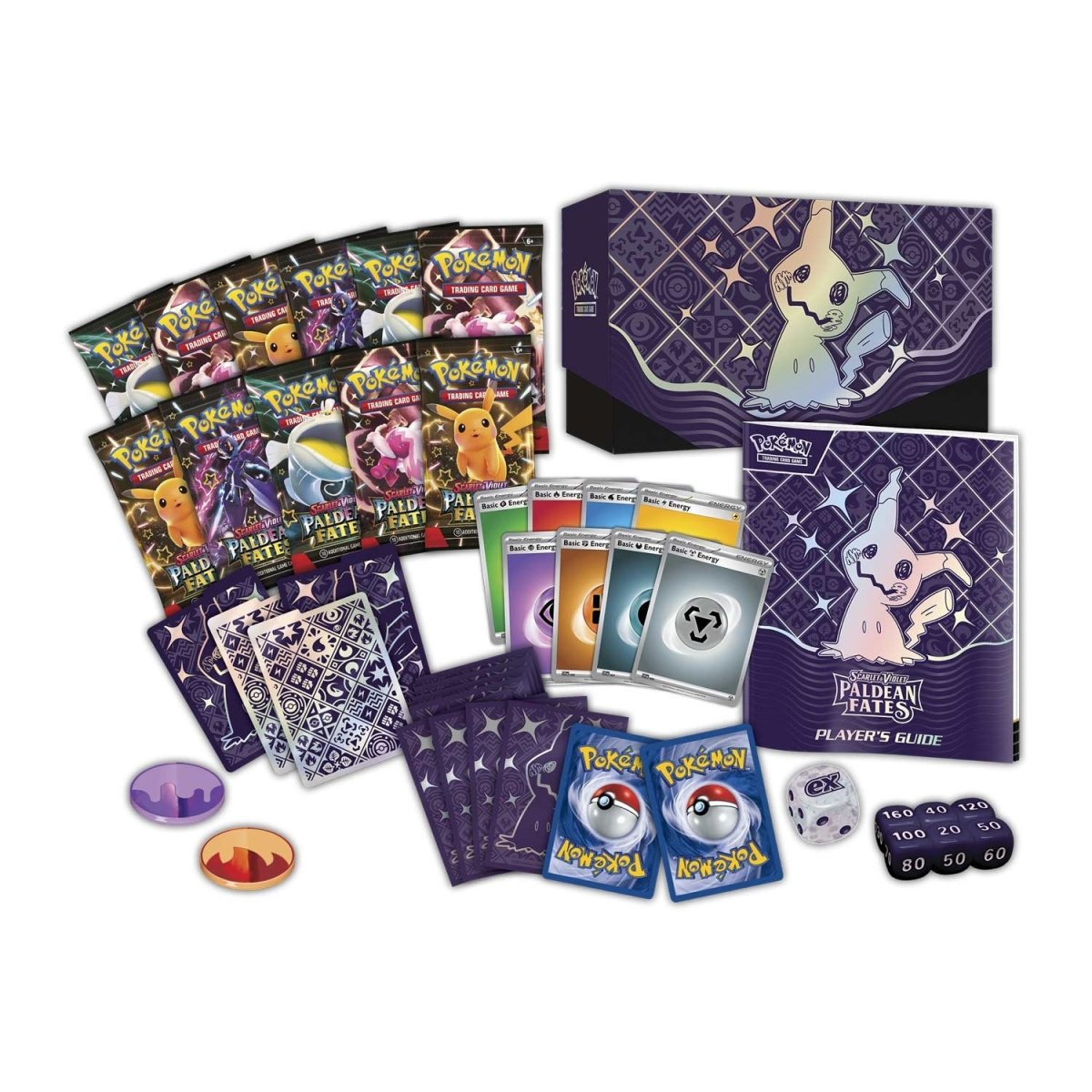 Pokemon TCG: Padean Fates Elite Trainer Box Contents.