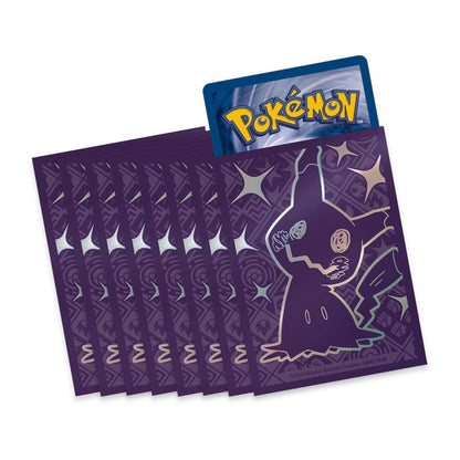 Pokemon TCG: Paldean Fates Shiny Mimikyu Card Sleeves.