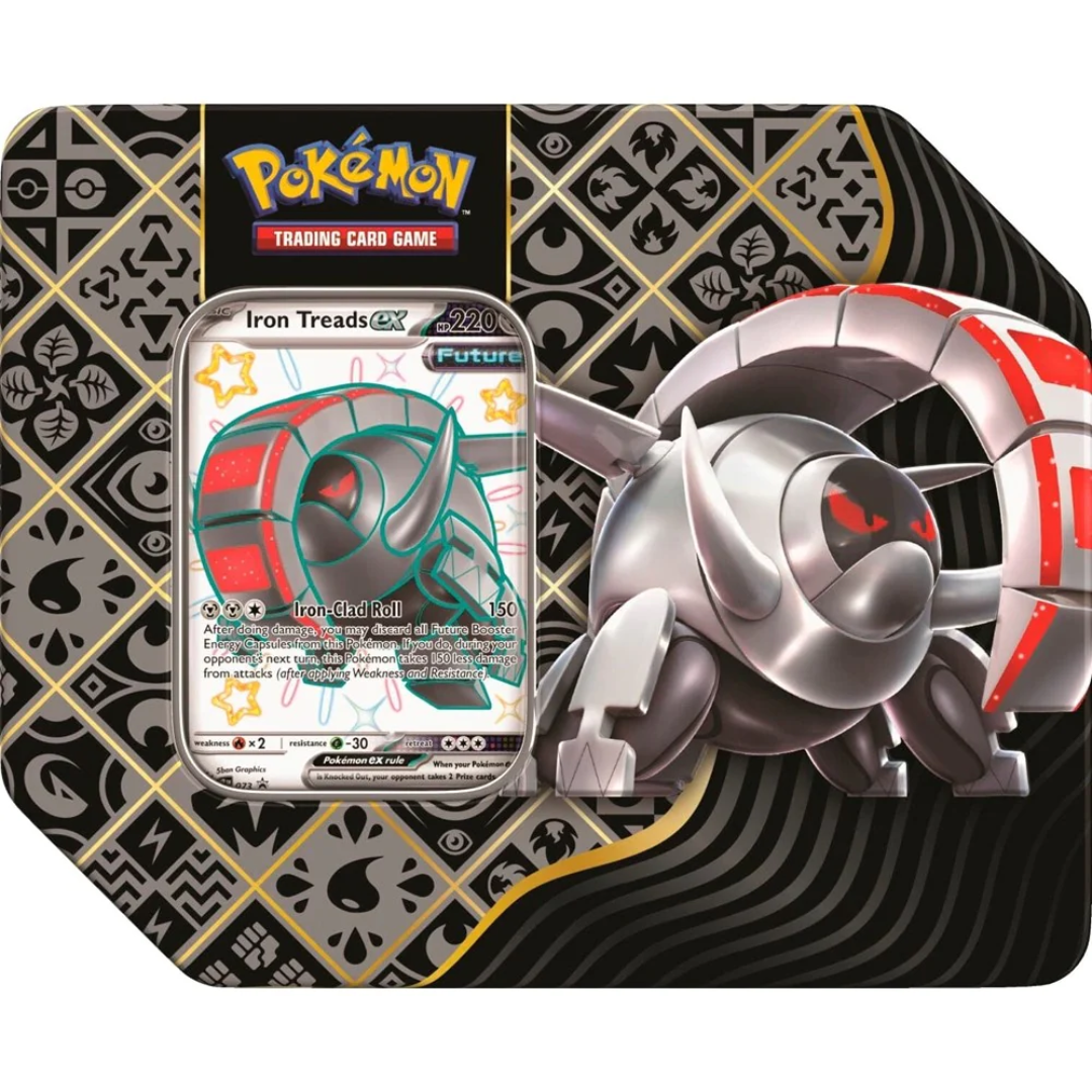 Pokemon TCG: Paldean Fates Iron Treads ex Tin (EN)