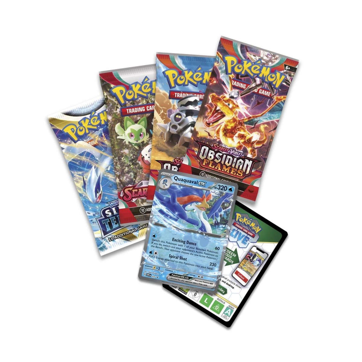 Pokémon TCG: Paldea Partners Tin (Quaquaval ex) (EN)